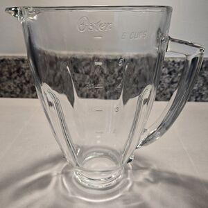 Oster Duralast Classic Blender GLASS PITCHER JAR ONLY 6 Cups Replacement OEM
